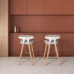 Banco Shine Patas de Madera