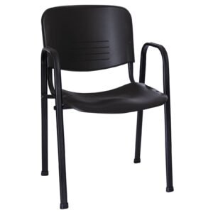 Silla Novaiso con Brazos color negro