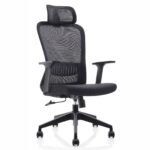 Silla Cozy Alta color negro