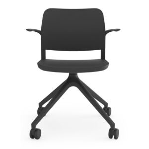 Silla Ciao con Brazos OHS-11CB color negro