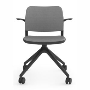 Silla Ciao con Brazos OHS-12CB color negro