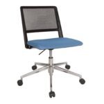 Silla Revolution Tapizada color celeste