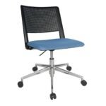 Silla Revolution Tapizada OHS-87AL color celeste