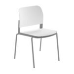 Silla Ciao OHV-11 color blanco