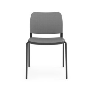 Silla Ciao Tapizada Visitante color negro
