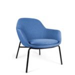 Silla Fabrizia Lounge color azul
