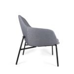 Silla Fabrizia Lounge color gris