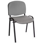 Silla Ellitico Tapizada color perla