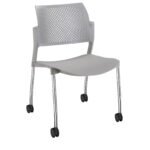 Silla Kyos Cromada color gris