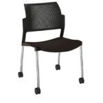 Silla Kyos Cromada color negro
