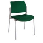 Silla Kyos Tapizada color verde