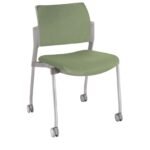 Silla Kyos Tapizada color aceituna