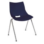 Silla Shell Visitante color azul