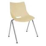 Silla Shell Visitante color beige