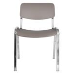Silla Milk Cromada color gris