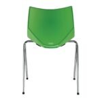 Silla Shell Visitante color verde