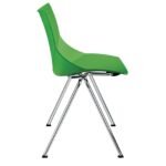 Silla Shell Visitante color verde