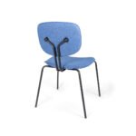 Silla Violet color azul