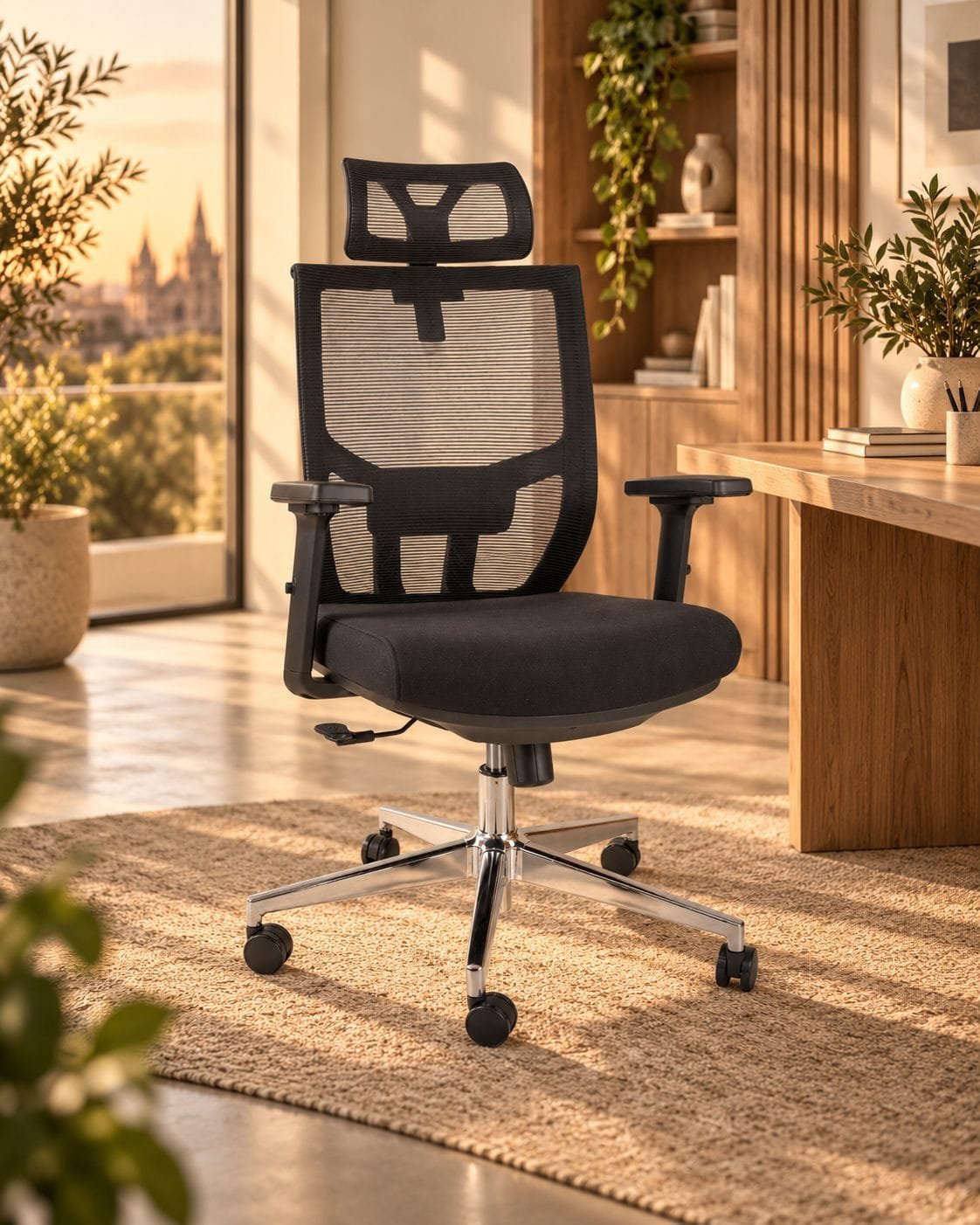 Silla Aiko en oficina de diseño